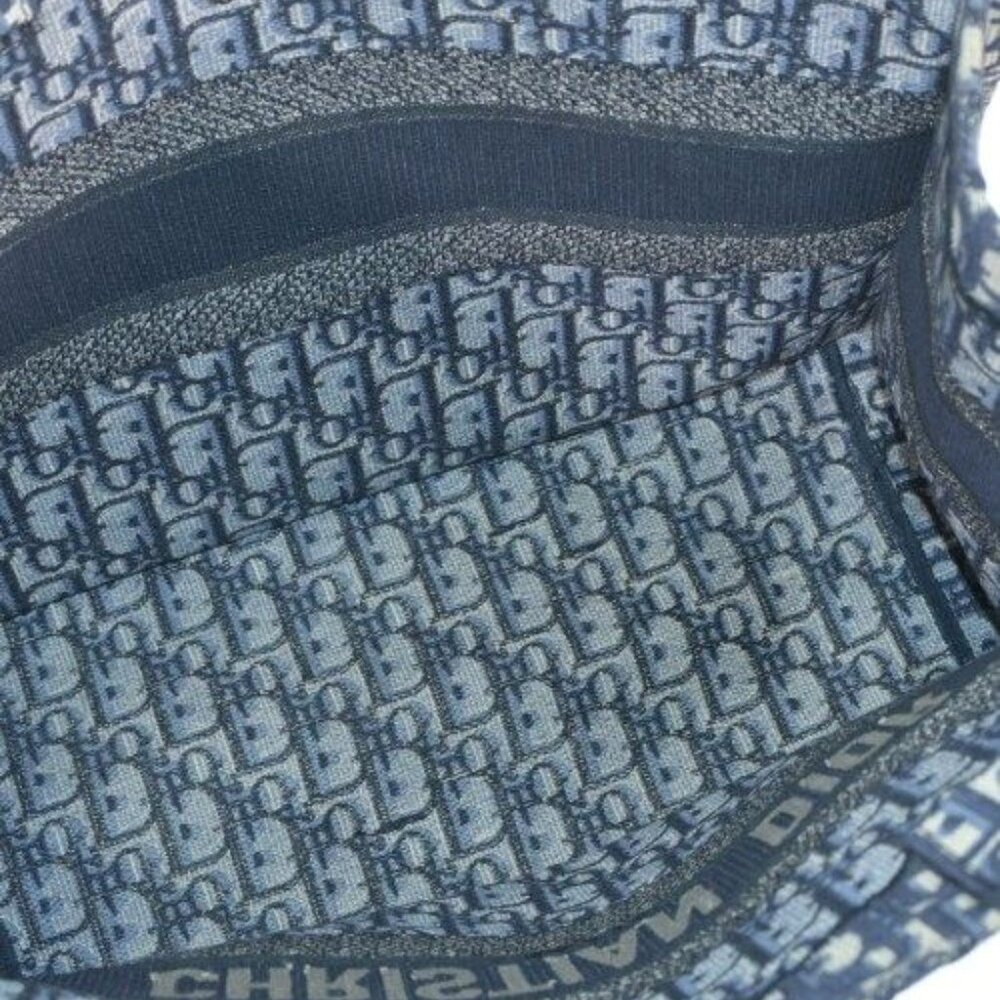 ★SOLD★ Dior Tote Beige Navy Blue - Picture 3 of 13